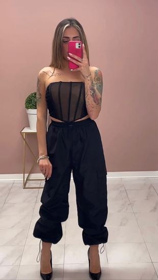 Immagine di PANTALONE CARGO CON ELASTICO