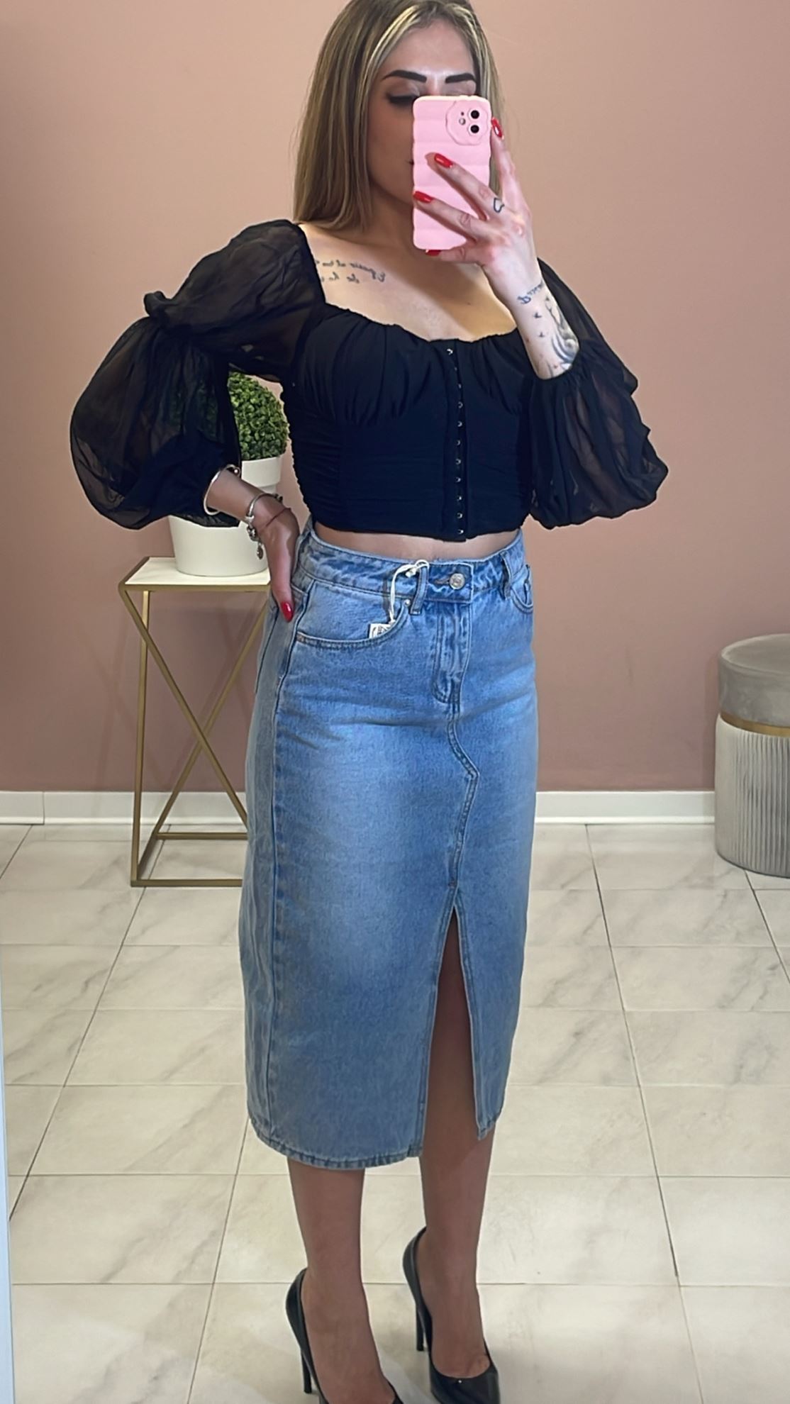 Immagine di TOP SISSY BIANCO NERO