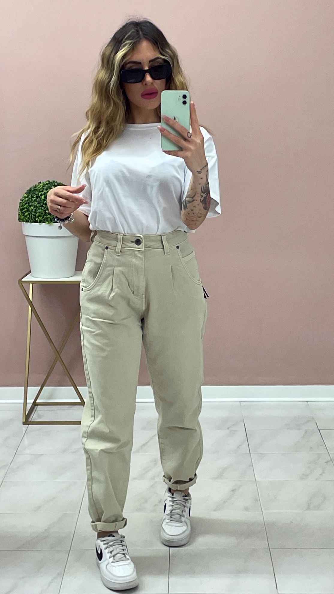 Immagine di JEANS BALLOON BEIGE
