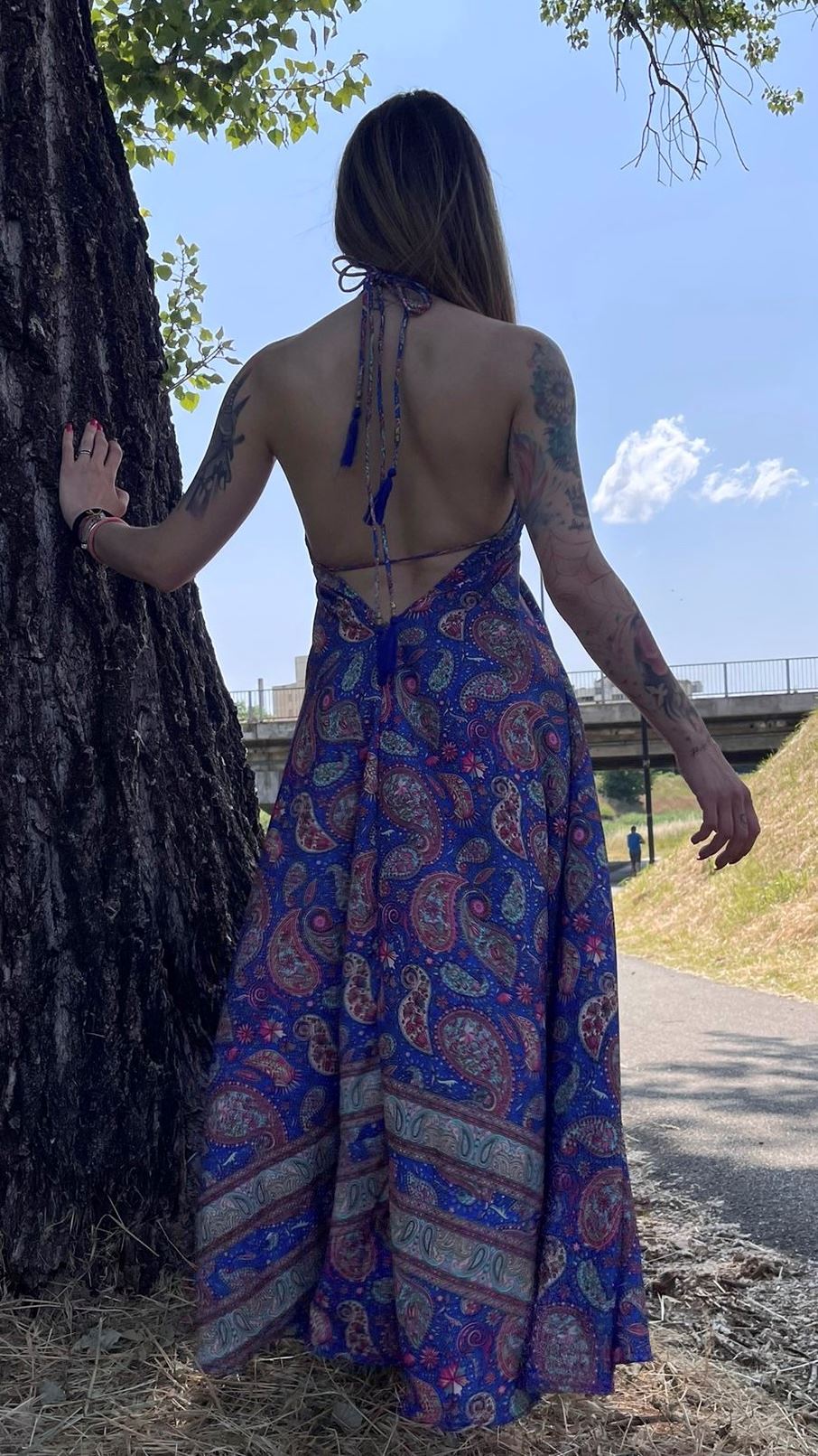 Immagine di VESTITO JASMINE BLU