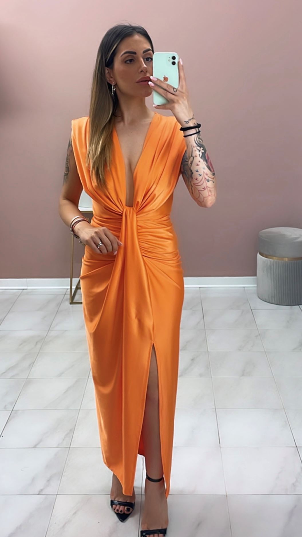 Immagine di DRESS ISOBEL ARANCIONE