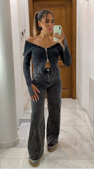 Immagine di JEANS DRITTO GRIGIO