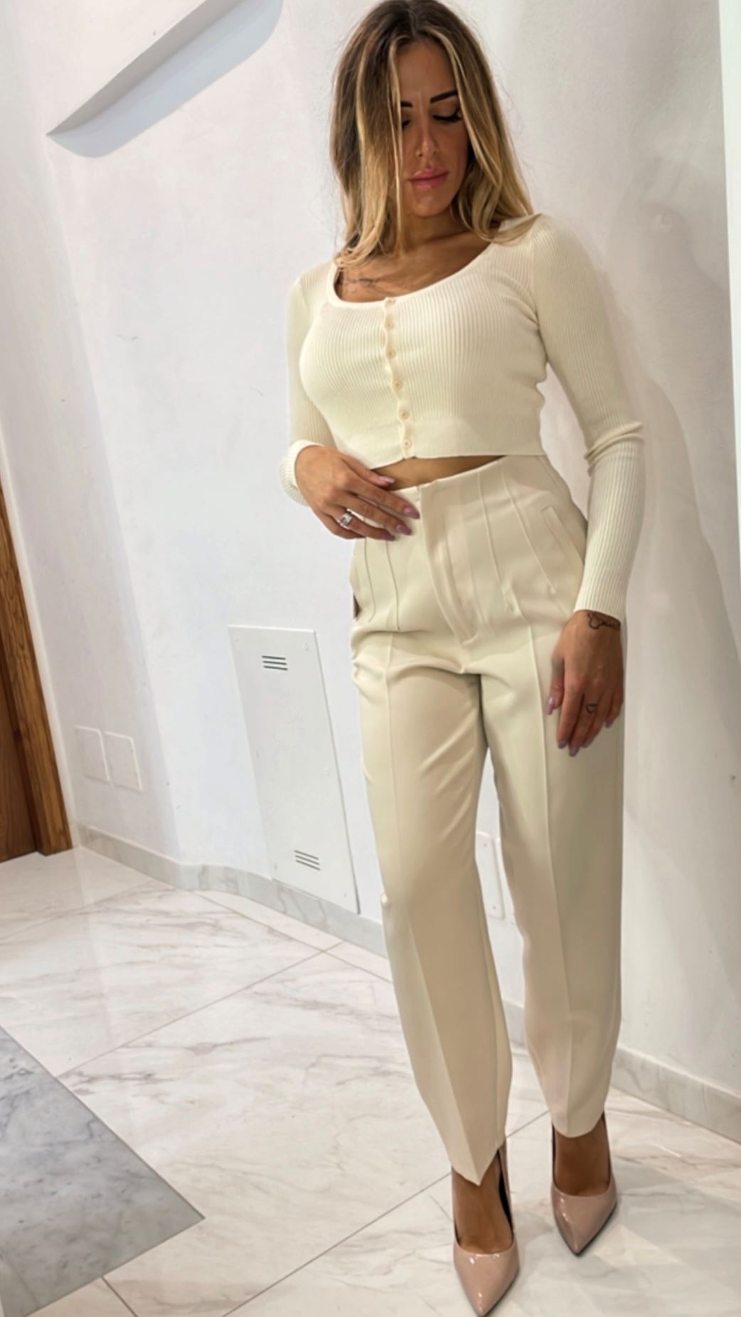 Immagine di PANTALONE MAIRA BEIGE